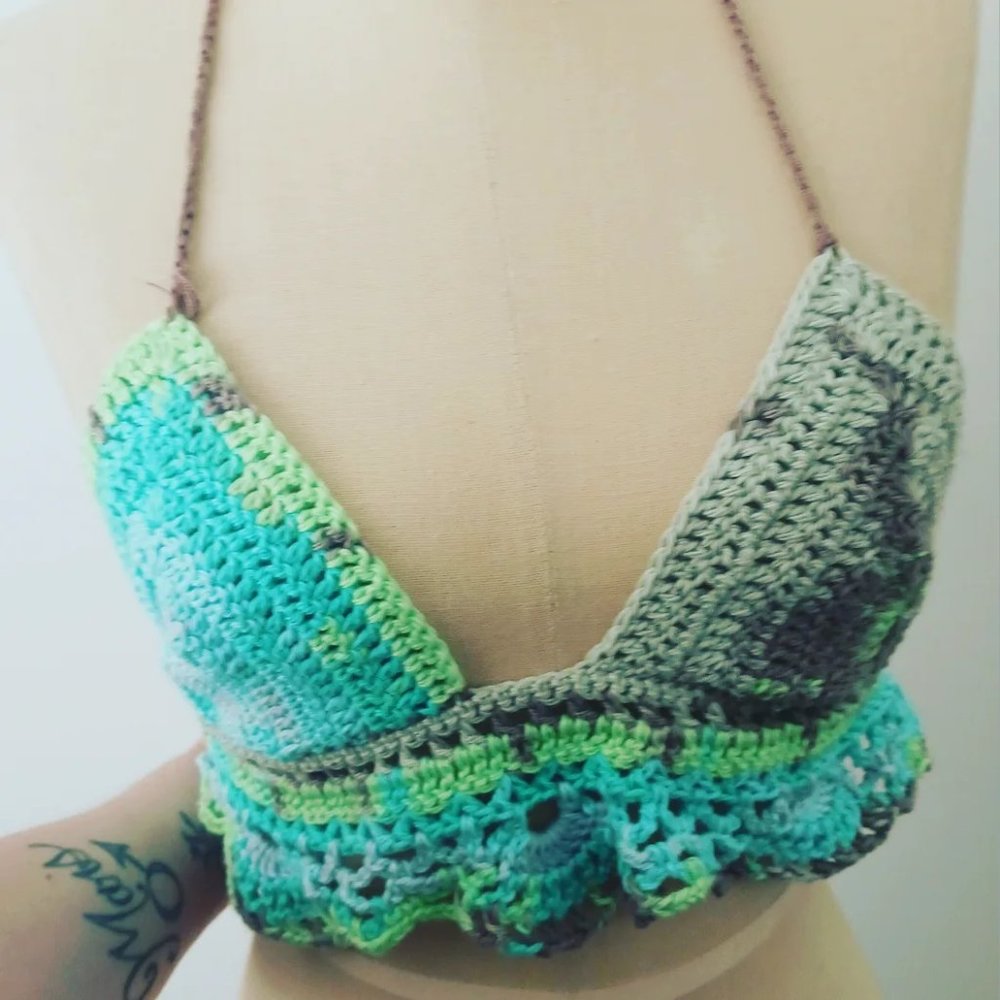 Handmade Crochet Bralette